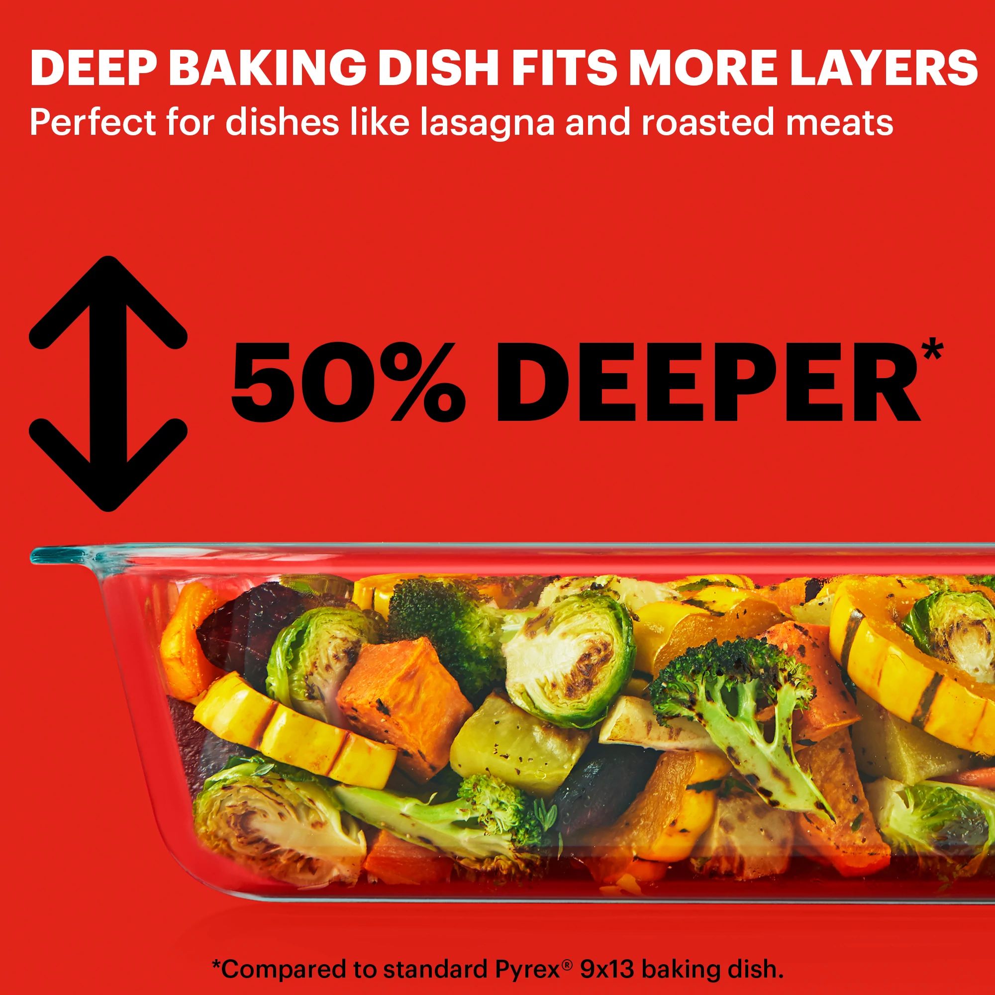 Pyrex? 9 x 13 Deep Oblong Baking Dish - Image 2