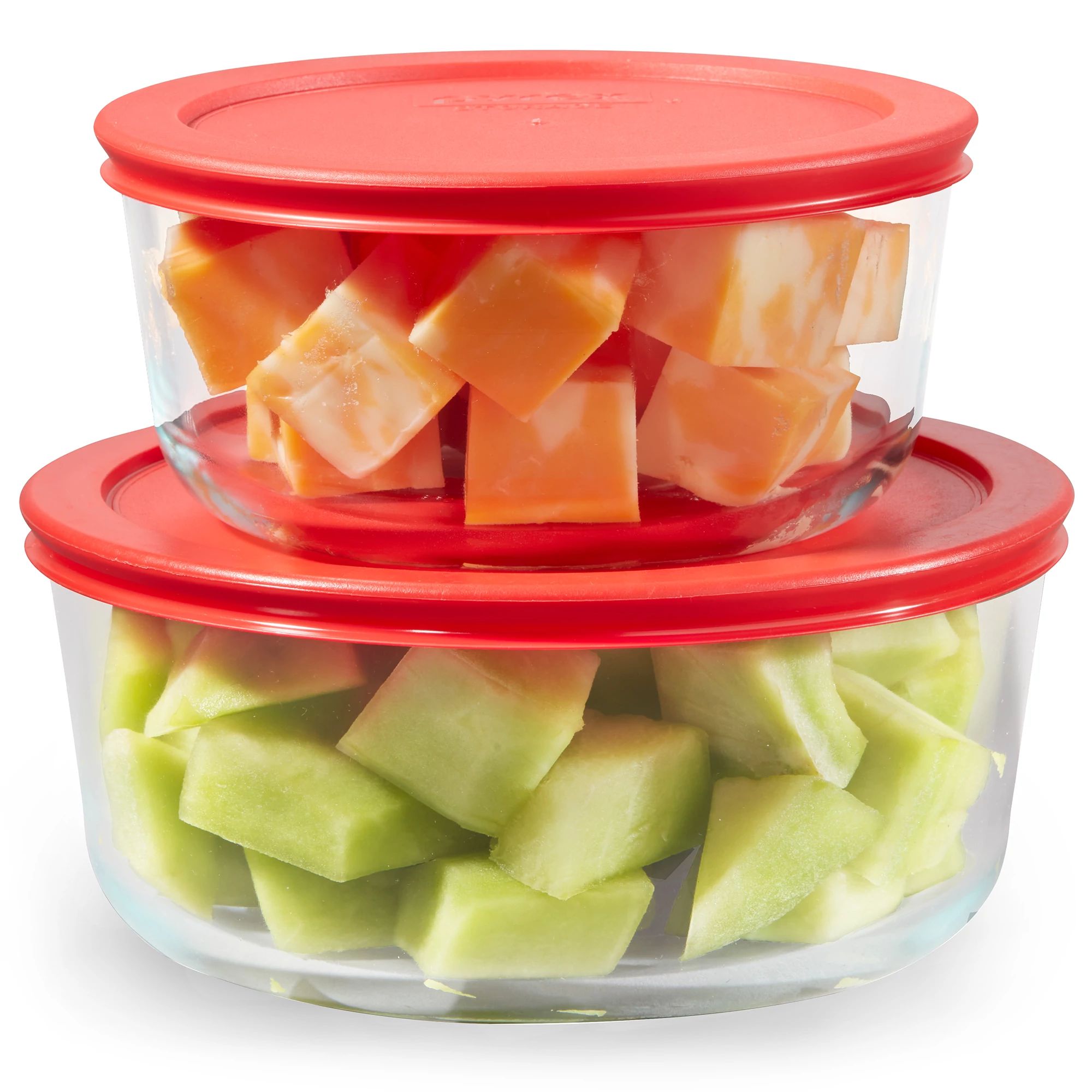 Pyrex? Simply Store? 4-piece Round Glass Storage Set - Image 2