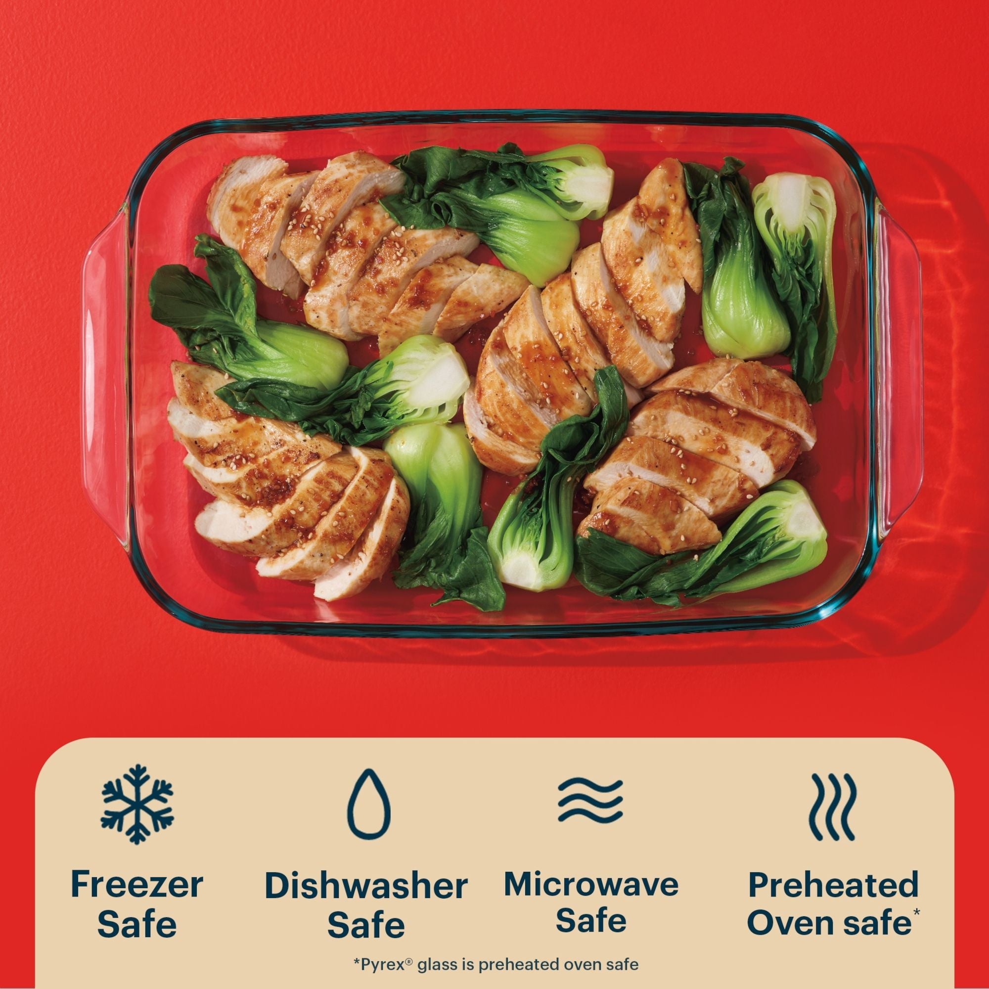 Pyrex? Basics 4-piece Glass Bakeware Set - Image 5